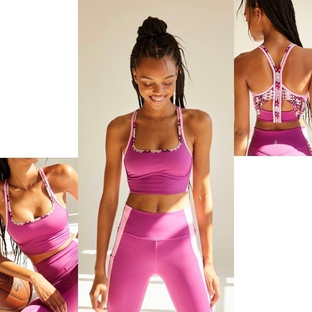 Nwt Free People Movement Run Remix Bralette M & L